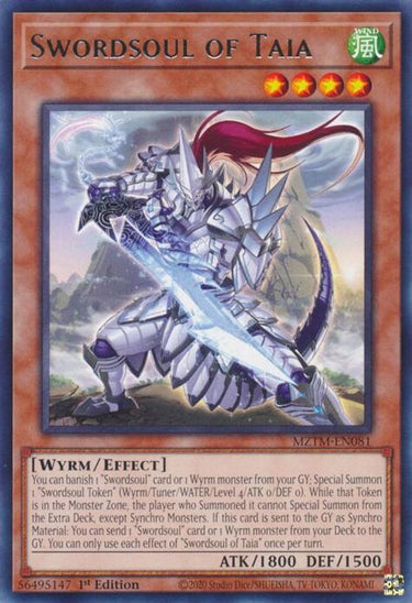 Swordsoul of Taia | MZTM-EN081